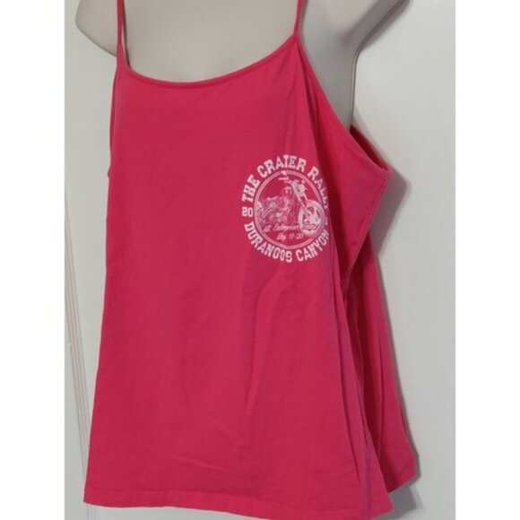 Rally In the Crater Tank Top Shirt Womens XXL Durango 2018 Pink - Picture 3 of 5
